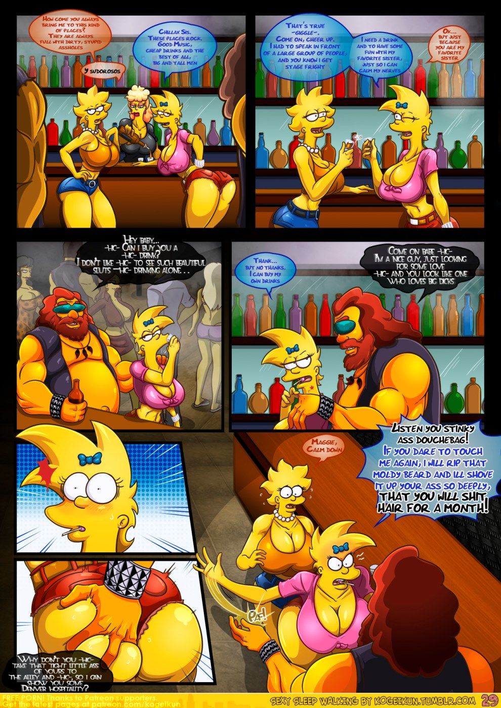 Kogeikun-Sexy Sleep Walking~ Simpsons page 30