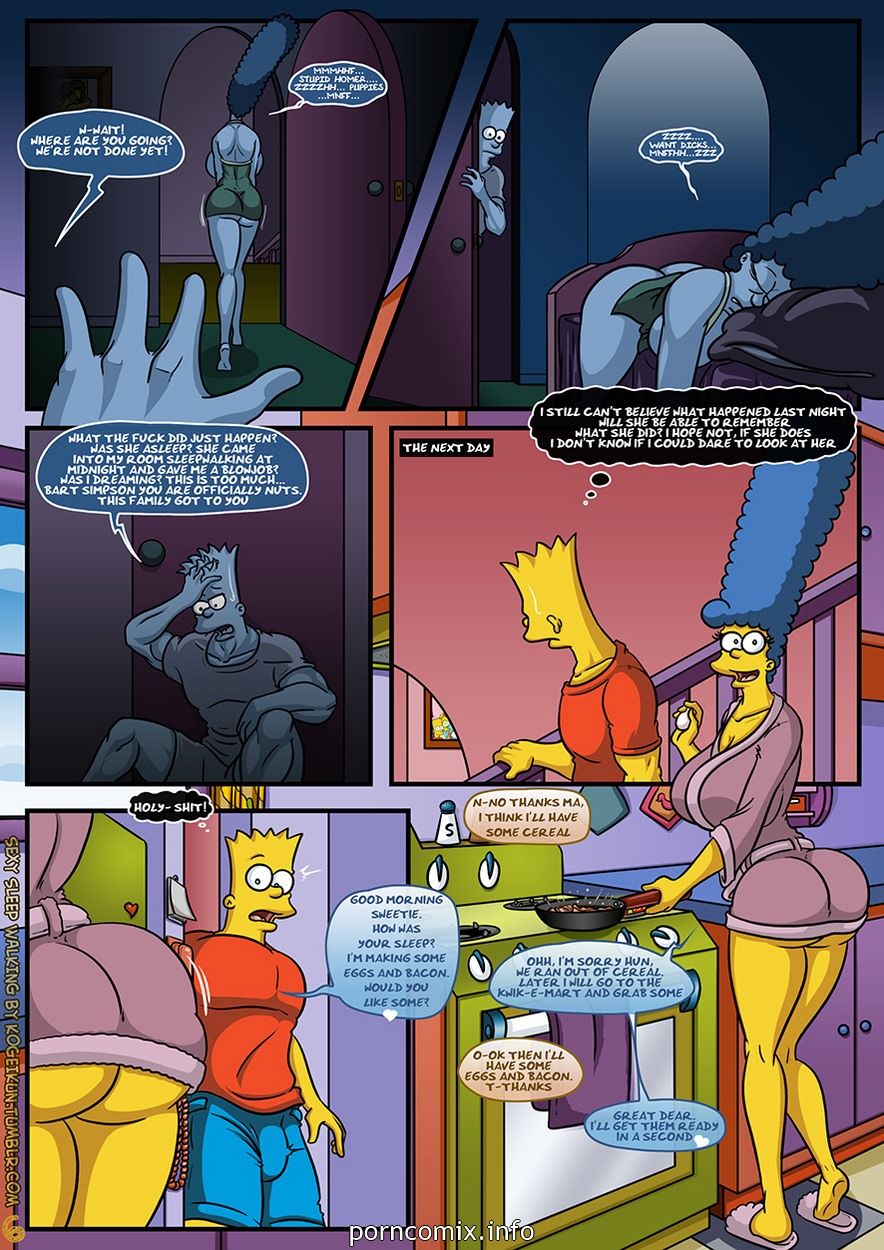 Kogeikun-Sexy Sleep Walking~ Simpsons page 7