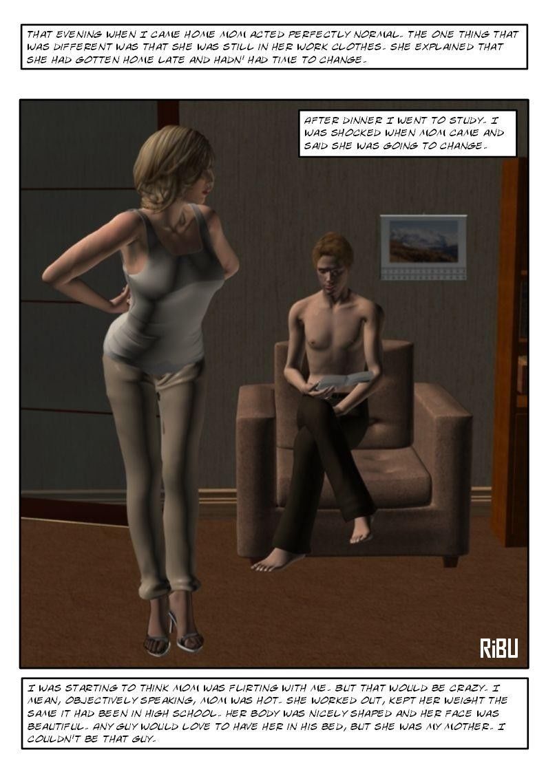 [Ribu] Rooming with Mom - 3D Incest page 8