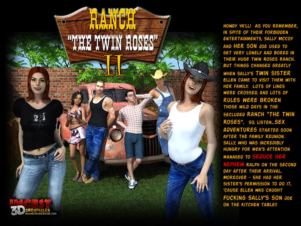 Incest3DChronicles - Ranch The Twin Roses.Part 2 page 1