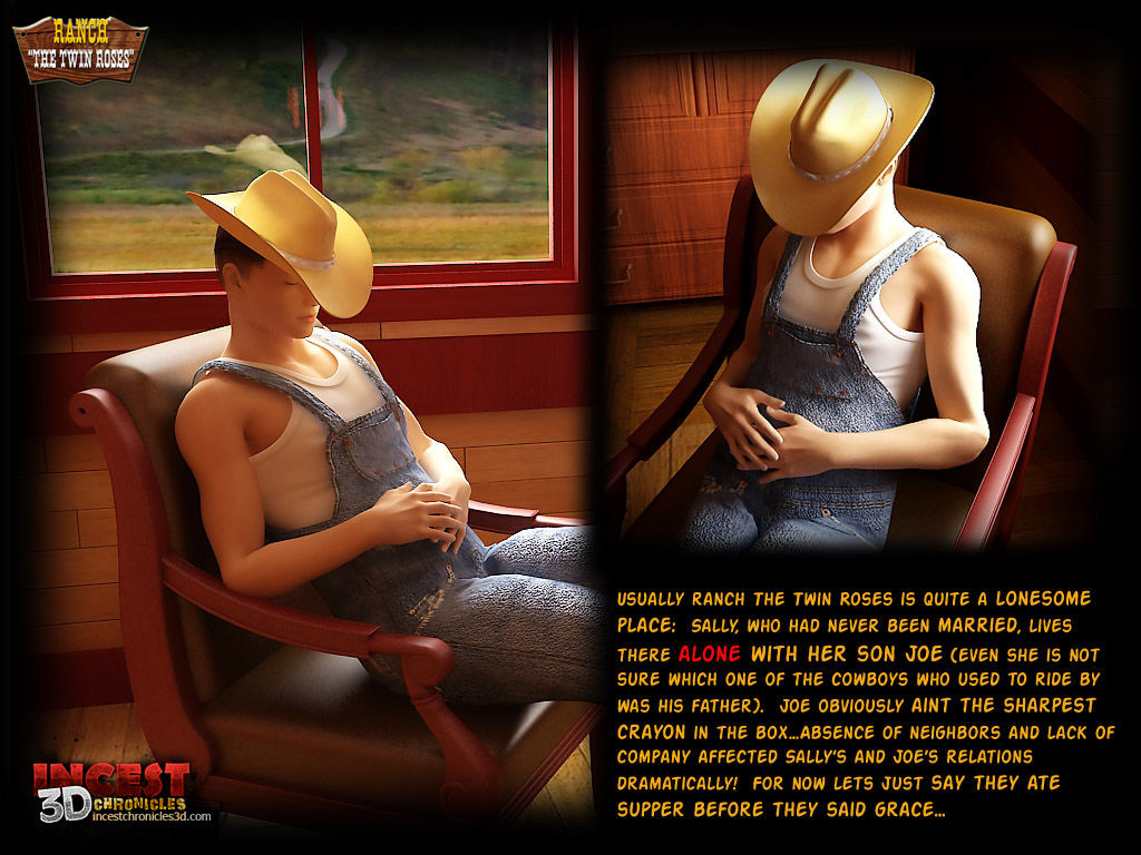 Ranch The Twin Roses. Part 1,Incest3DChronicles page 2