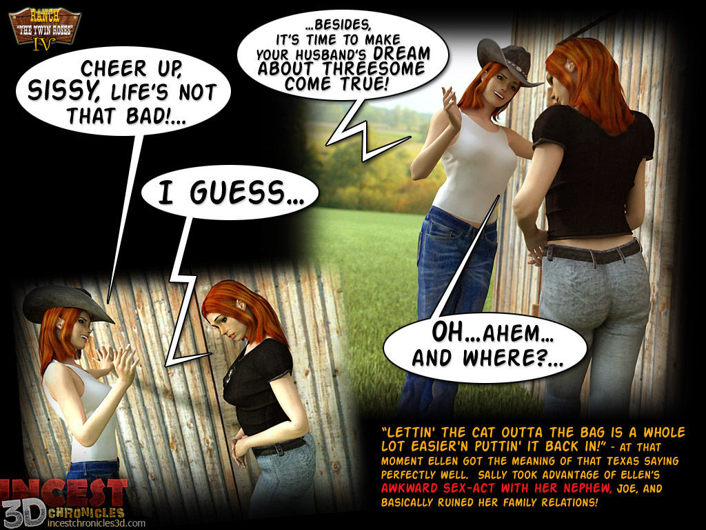 Ranch The Twin Roses. Part 4-3D Incest page 2