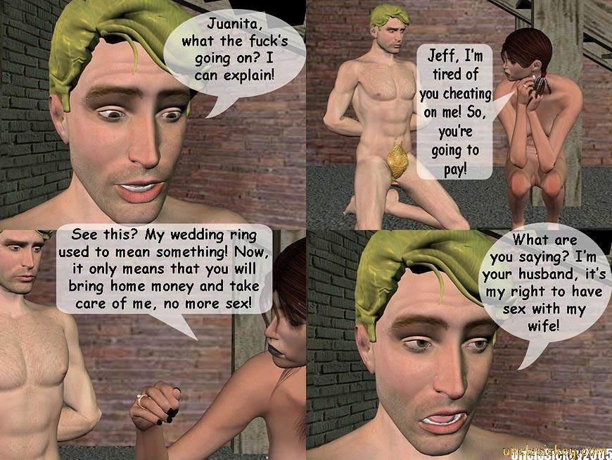 UncleSickey - Juanitas Revenge, 3D Sex page 6