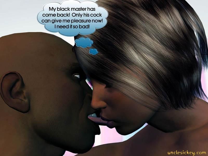 Black Cock Sex Slave - UncleSickey page 38