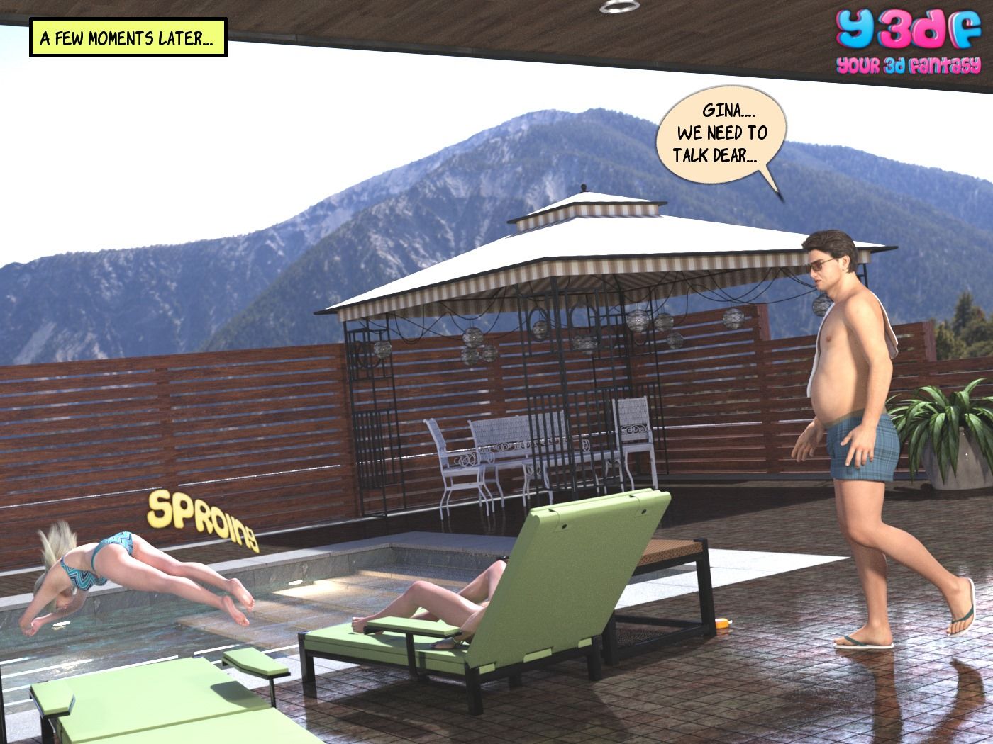 Y3DF - Sabotage 4 - New 3D Incest page 40.