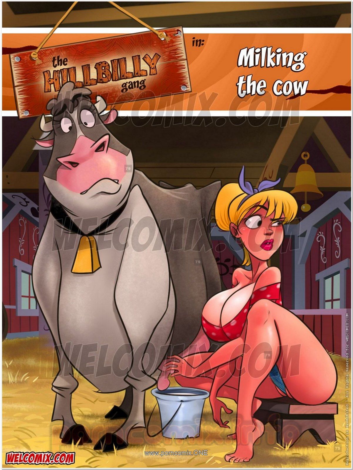 Welcomix-Hillbilly Gang 7 - Milking the Cow page 1