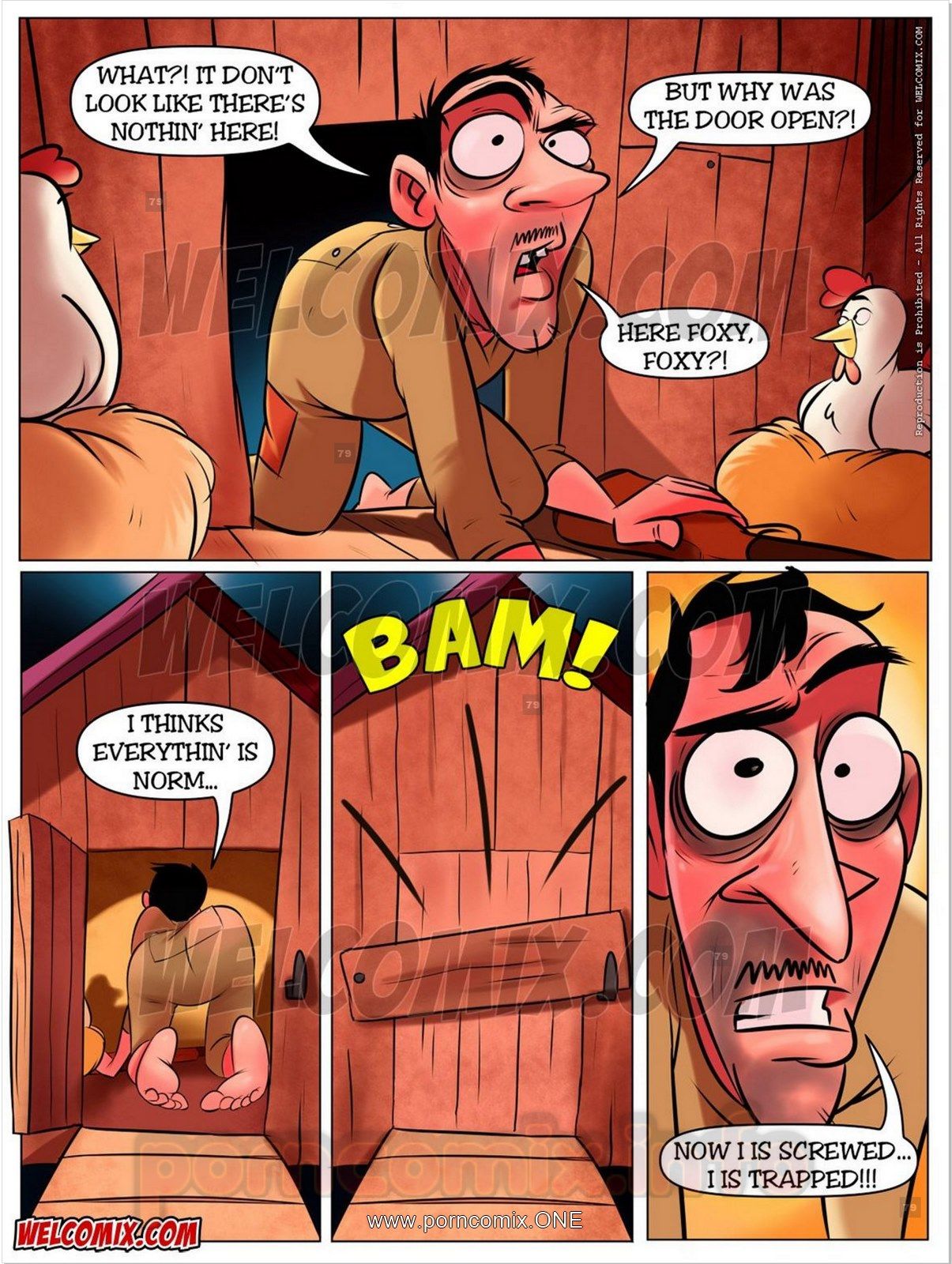 Welcomix-Hillbilly Gang 8 - There's a Fox in House page 5