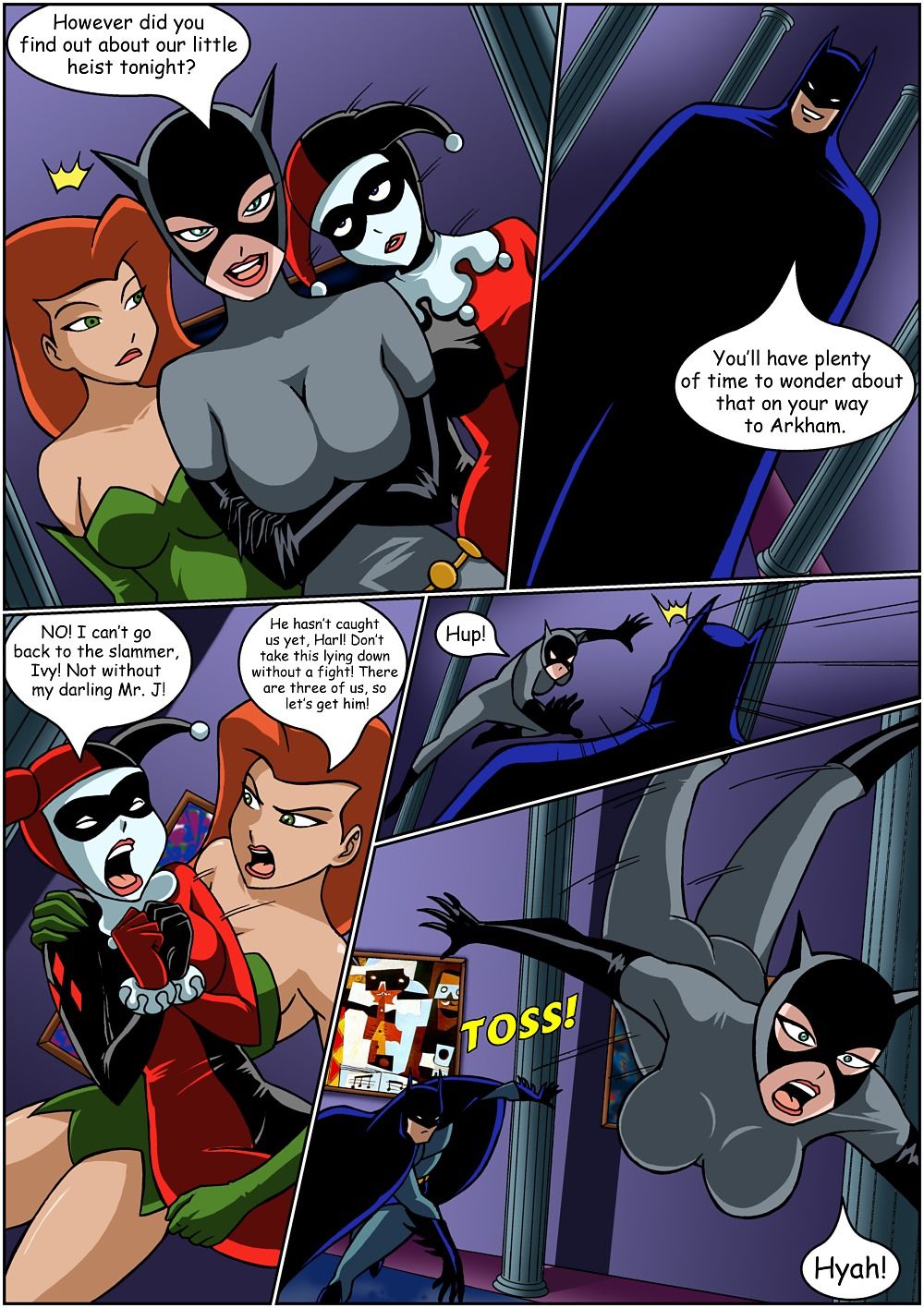 You Cant Fight Chemistry - Batman page 5