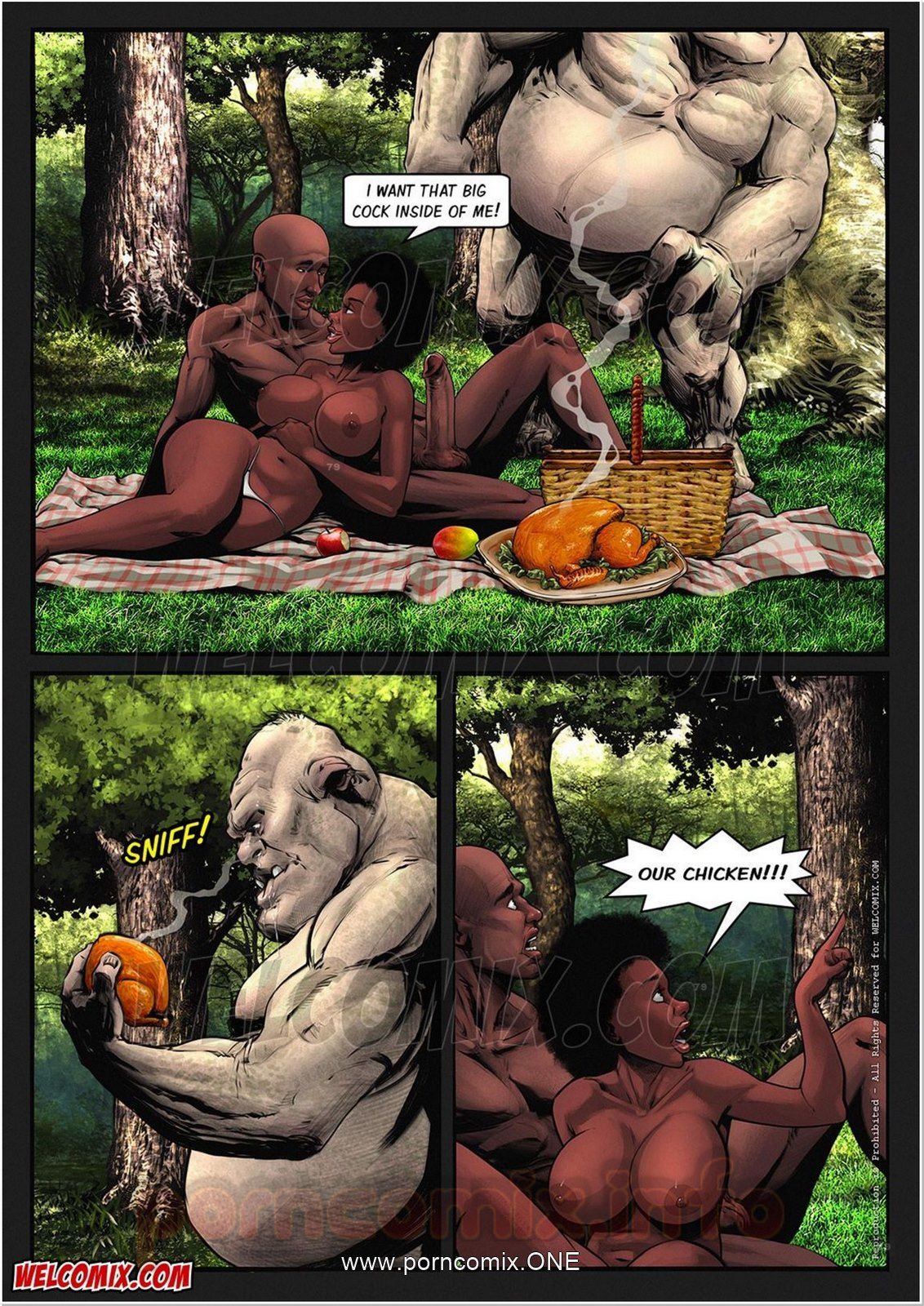 Monster Squad 4 - Cannibal Ogre - Welcomix page 3