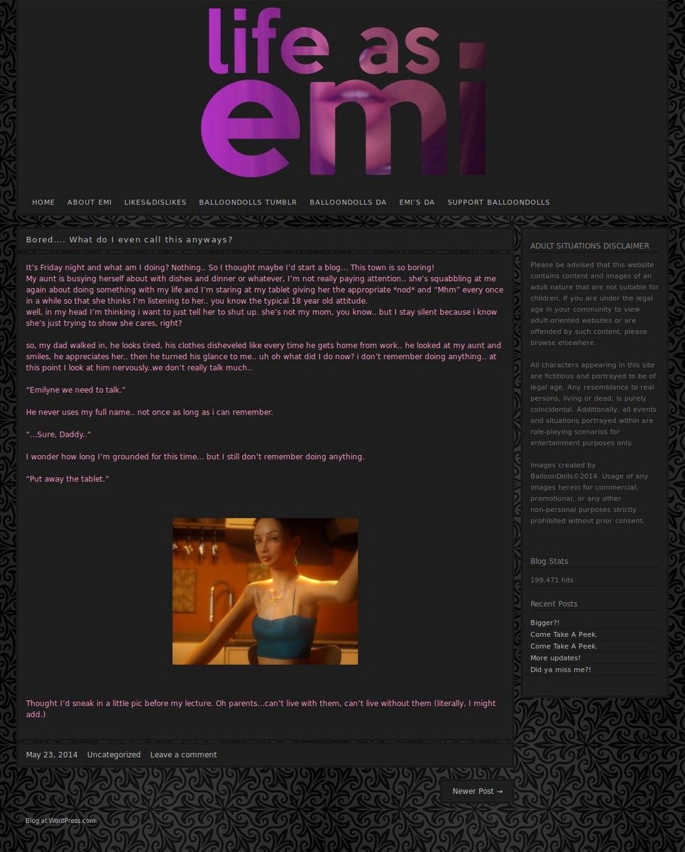 Life as EmiDoll - Balloondolls-3D, Huge Boobs Page 2 - Free Porn Comics