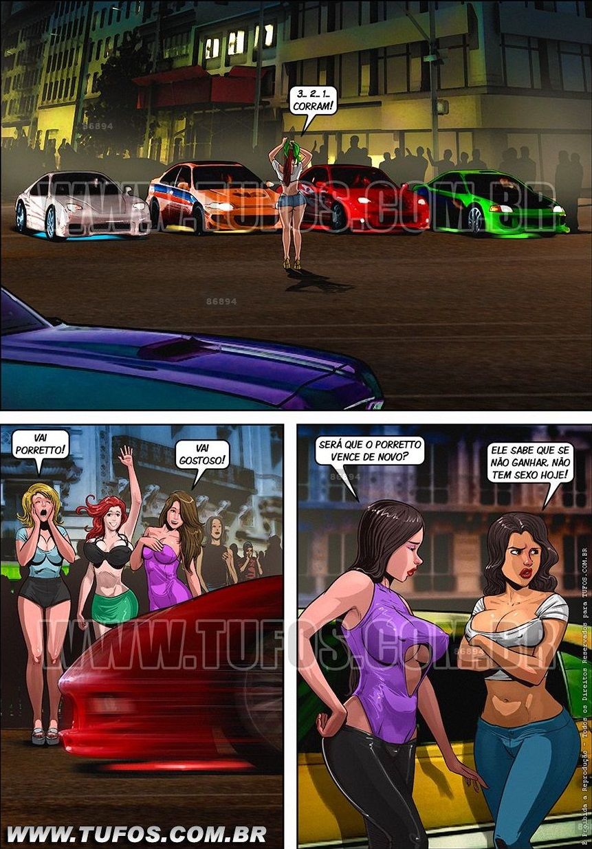 Tufos - Hollywood em Quadrinhos 02 - Velozes e Furiosos page 4