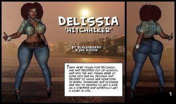 Delissia Hitchhiker - Blackadder cover