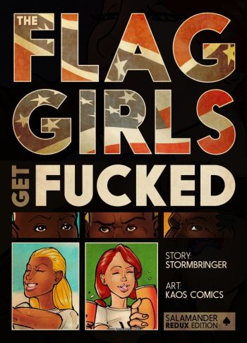 Kaos - Flag Girls Get Fucked,Interracial cover