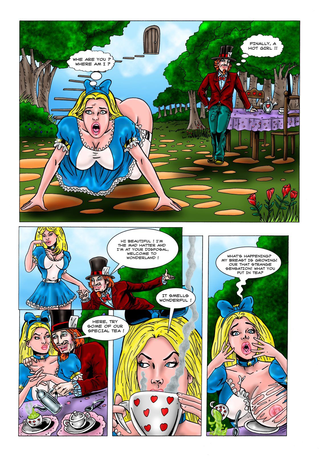 <b>Alice</b> In The Country XXX page 3.