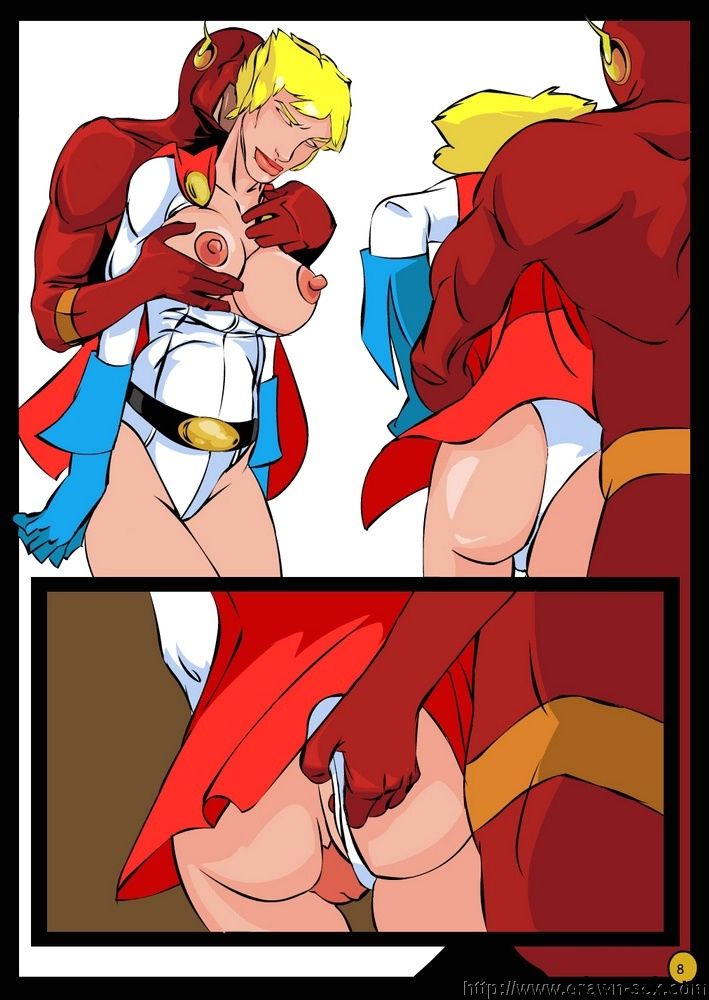 Justice League - Drawn-Sex (Okunev) page 8