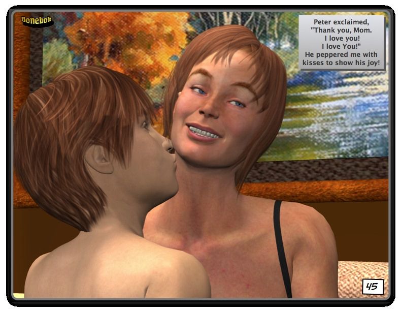 Mom Son - The Beginning 5, 3D Incest page 45
