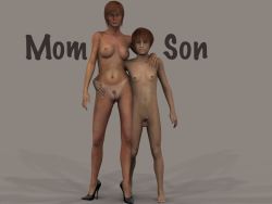 Mom Son - The Beginning 5, 3D Incest