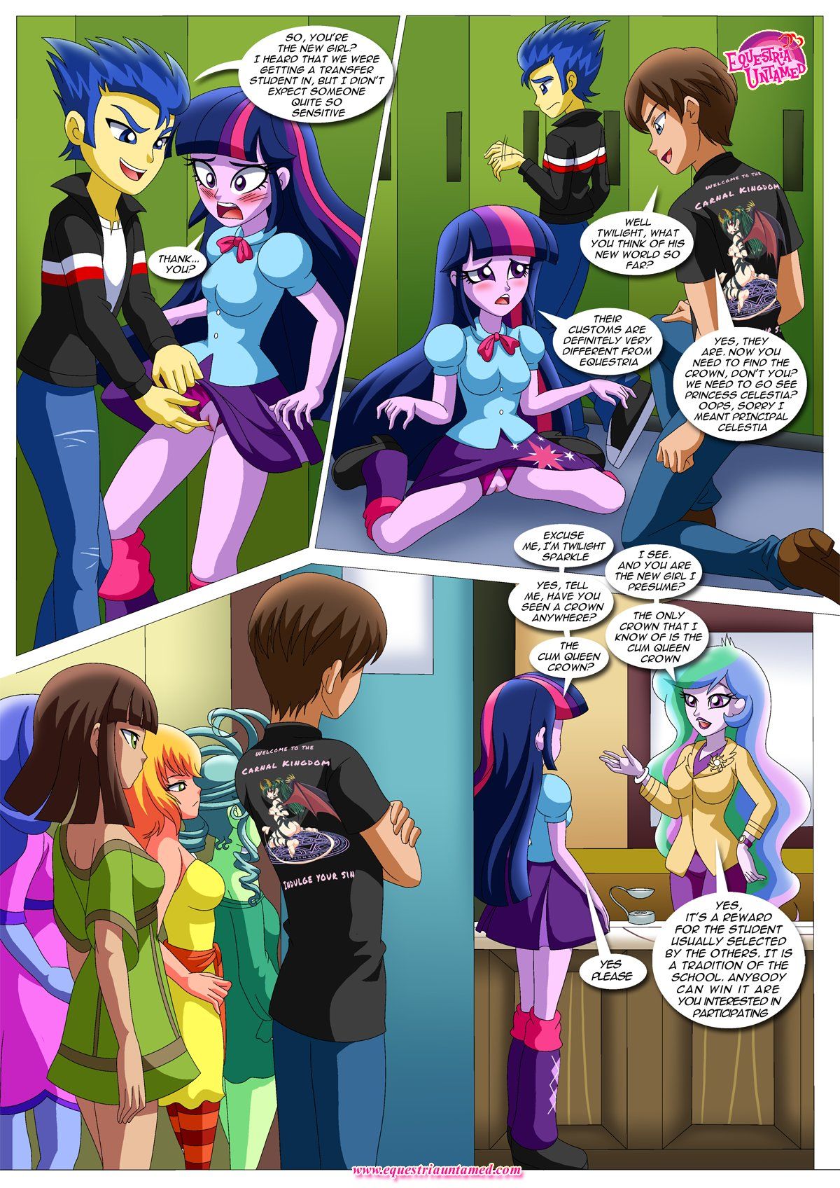 Palcomix - Equestria Girls Unleashed page 4