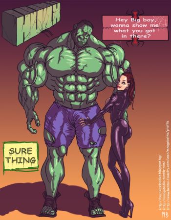 Hulk vs Black Widow - Mnogobatko cover