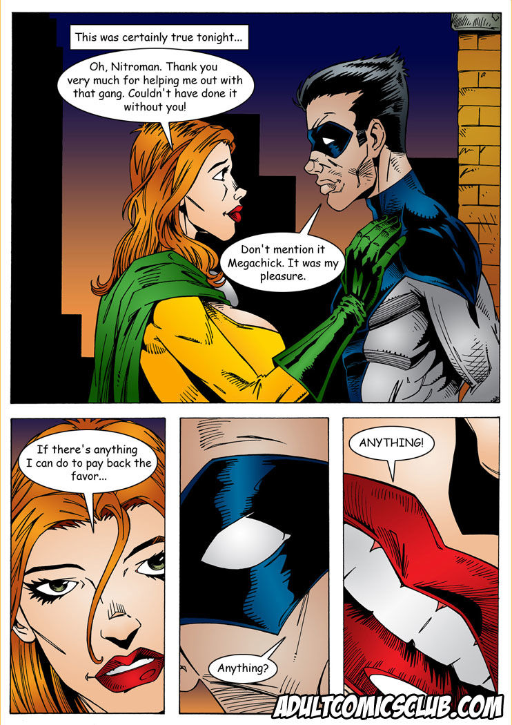 Superheroine Mega Chick - AdultClub XXX page 12