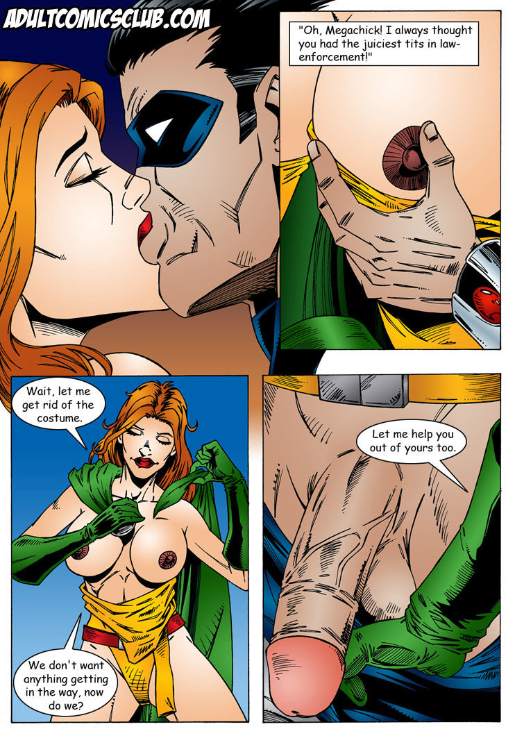 Superheroine Mega Chick - AdultClub XXX page 13