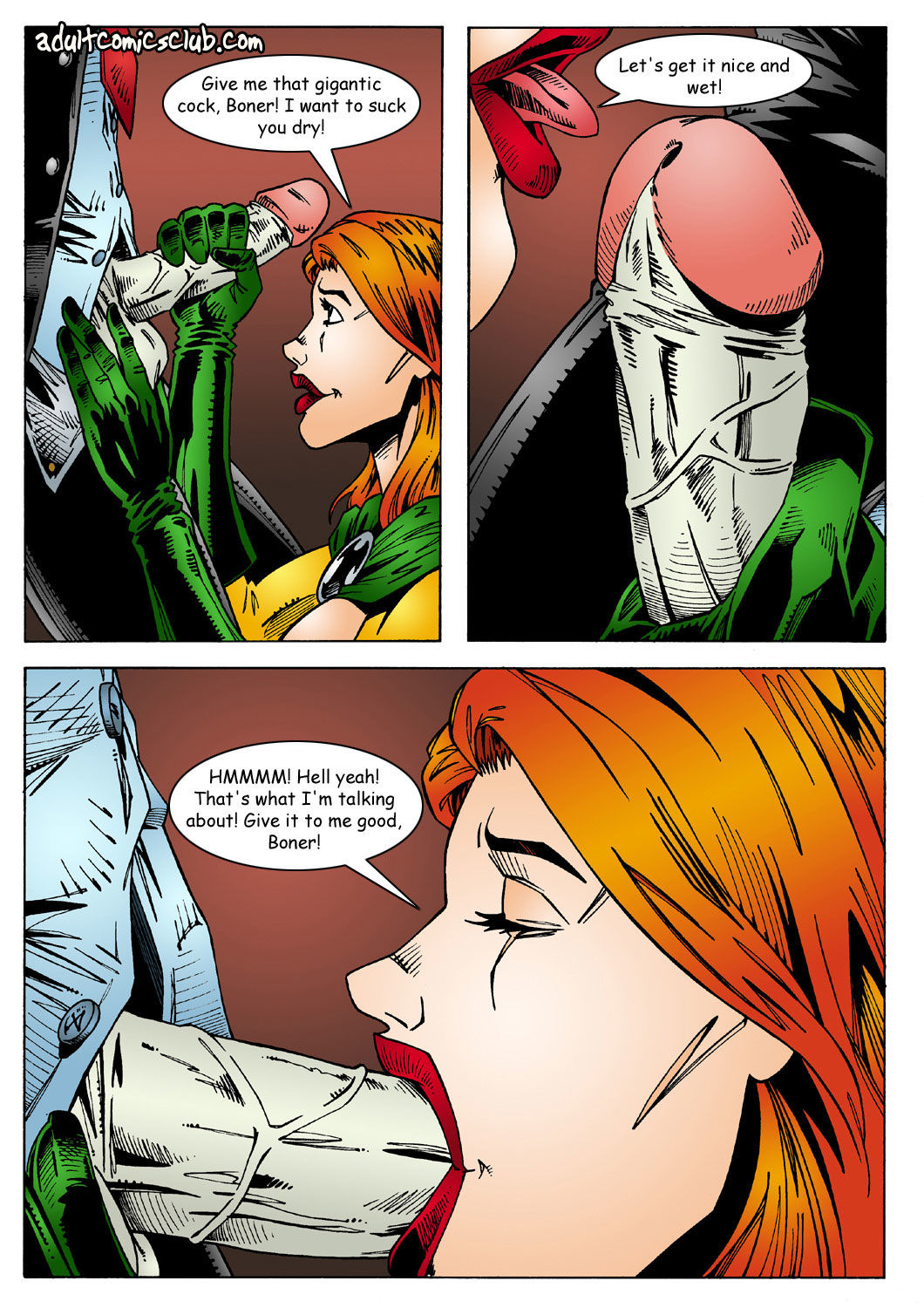 Superheroine Mega Chick - AdultClub XXX page 6