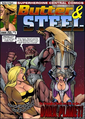 Superheroine Butter & Steel - Dark Planet cover