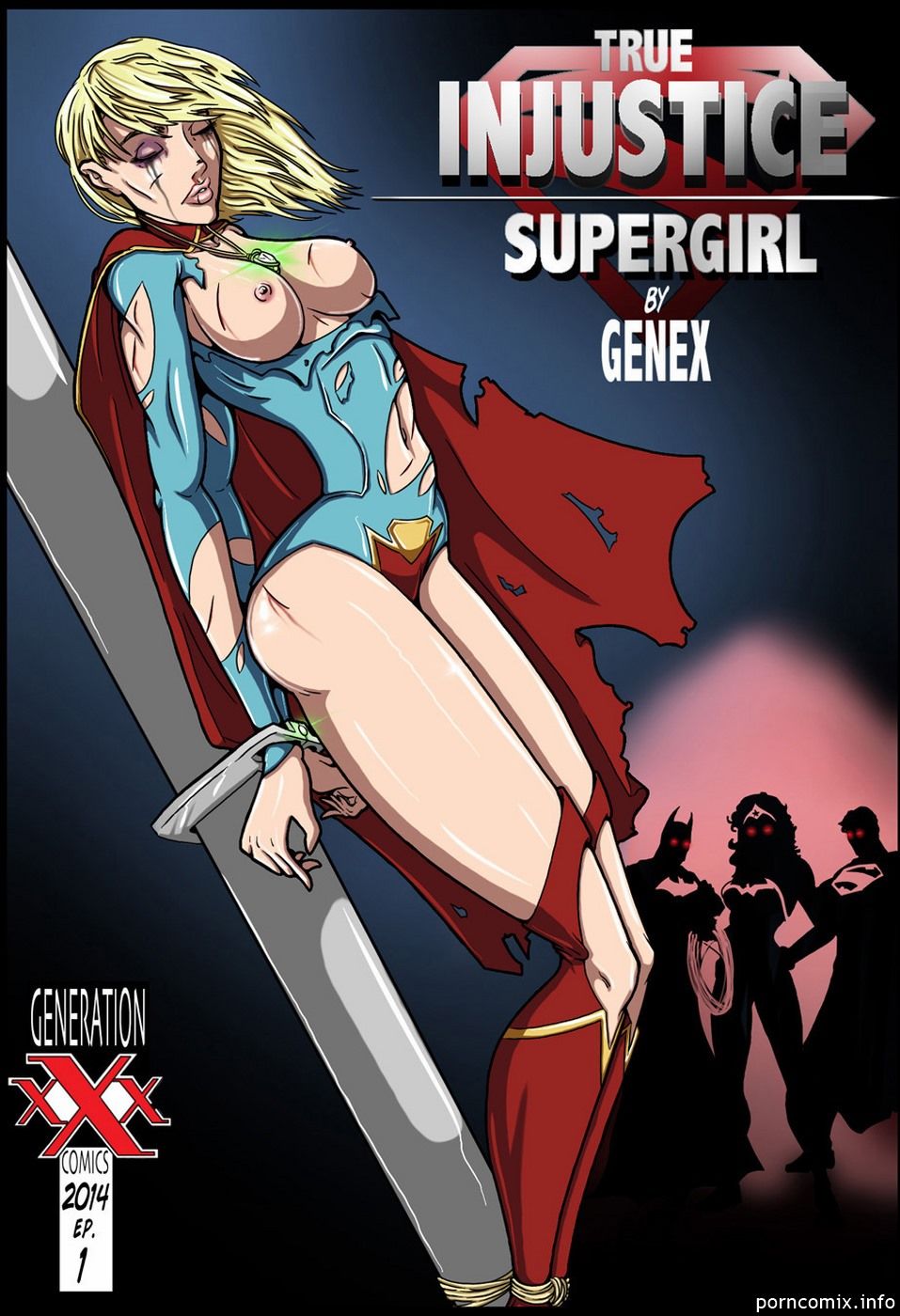 Genex True Injustice Supergirl page 1