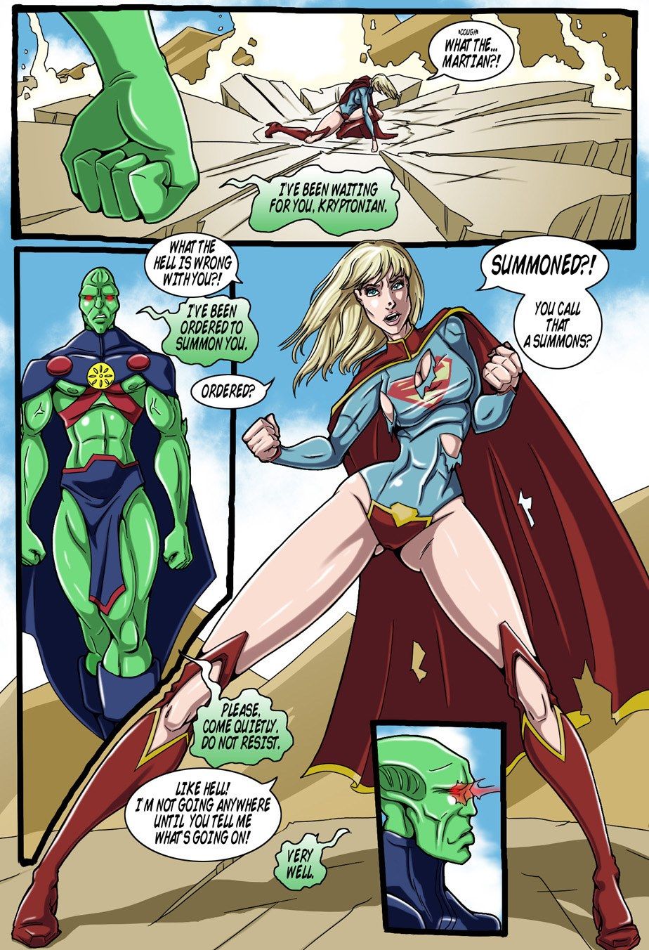 Genex True Injustice Supergirl page 20