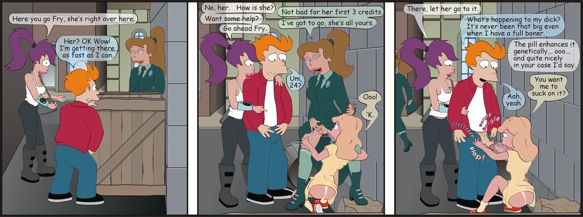 Futurama - Educating Fry 1,Cartoon page 19