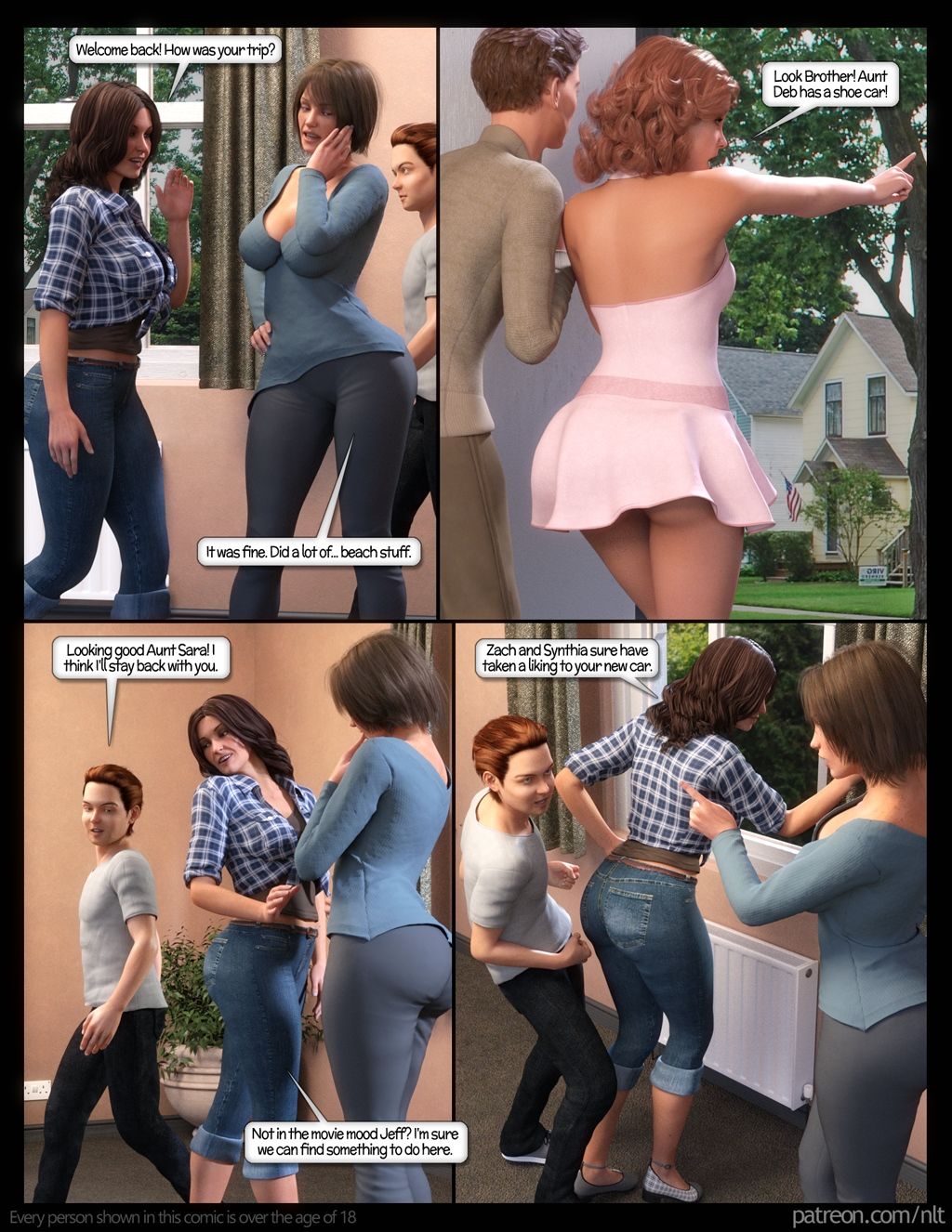 NLT Media - Aunt Debs Show - 3D Incest page 4