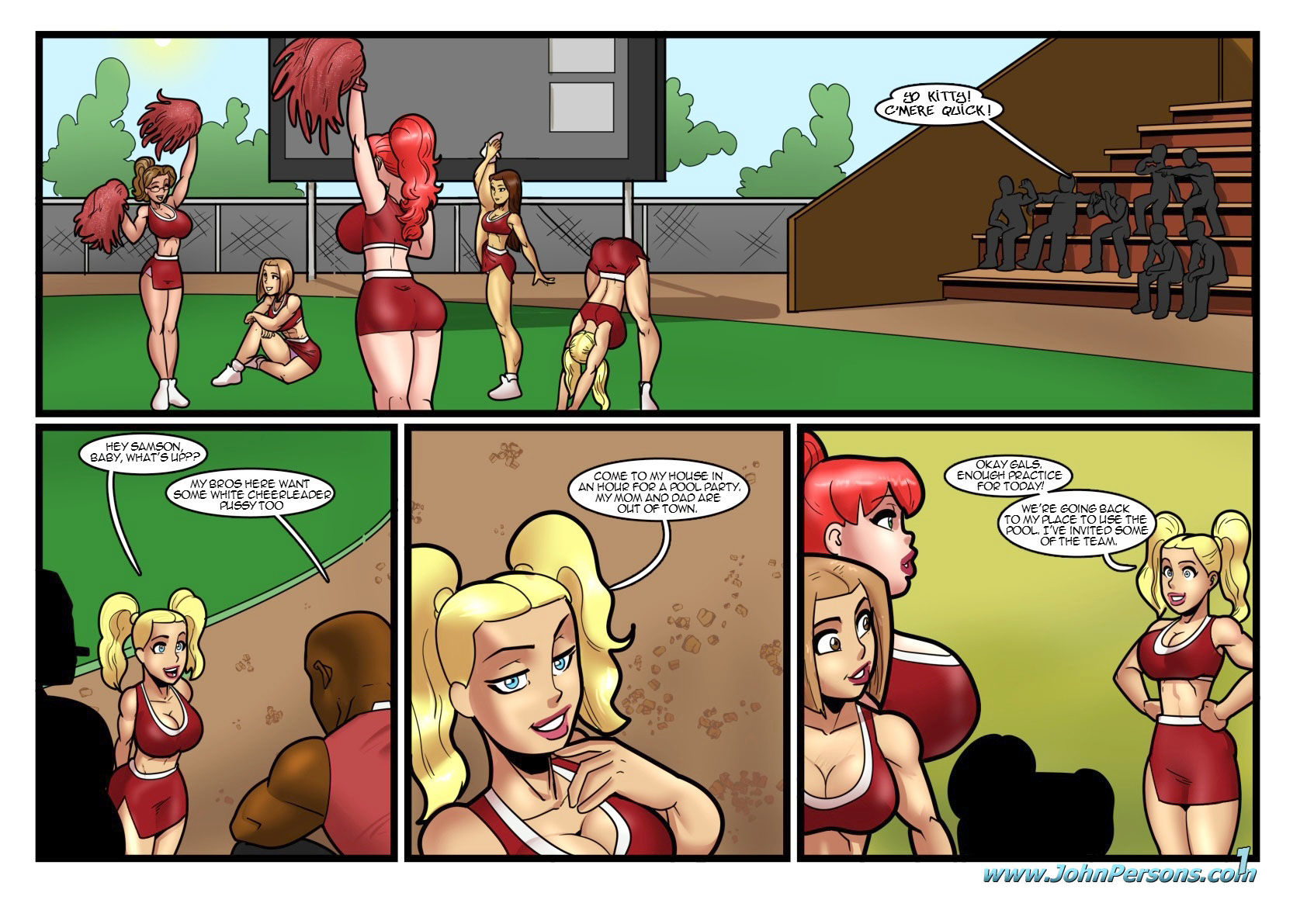 Pool Party Prologue - John Persons page 8