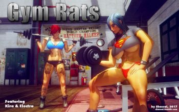 Gym Rats - Shassai, big muscle girl cover