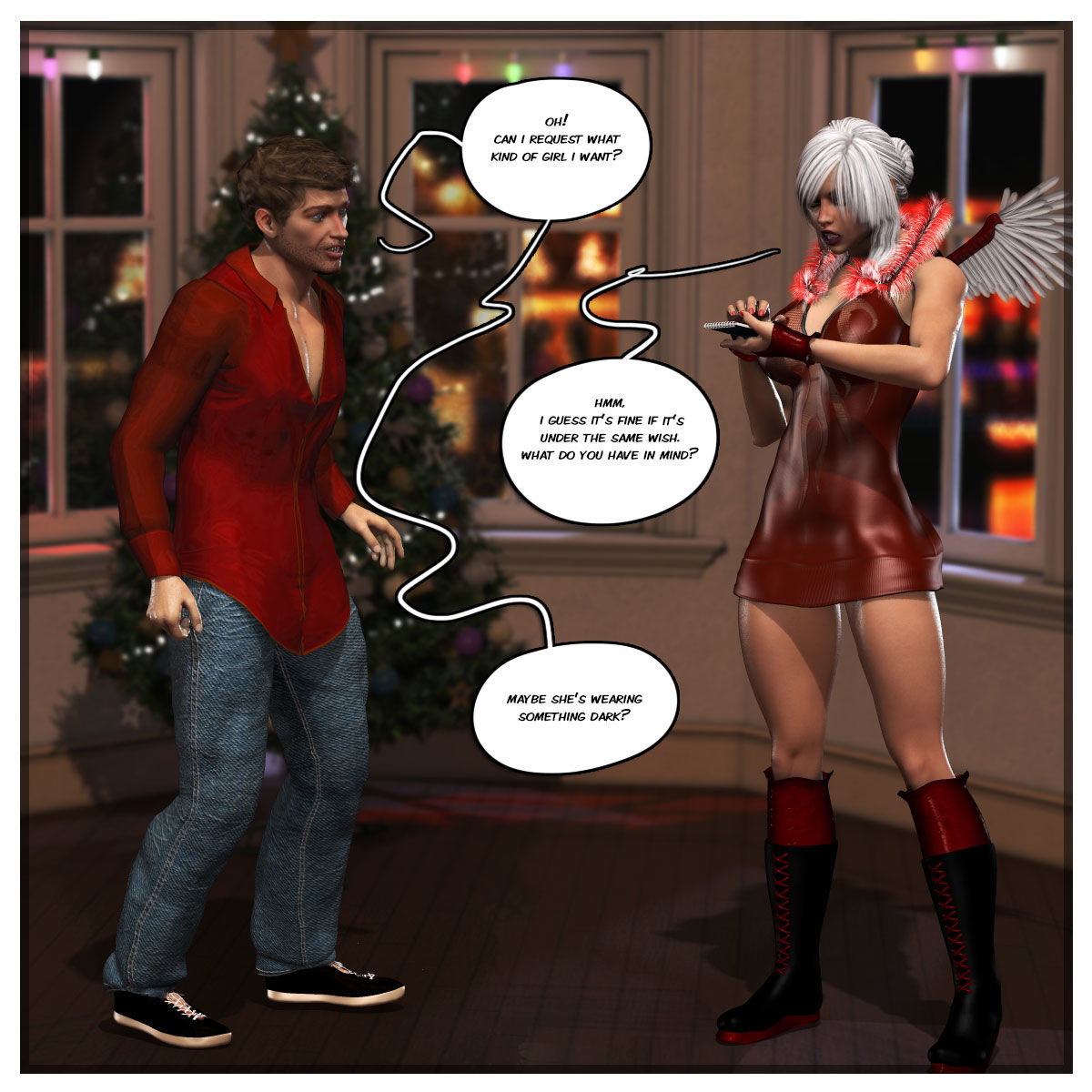 Naughty Or Nice - Infinity Sign,3d page 14
