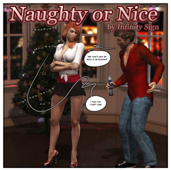 Naughty Or Nice - Infinity Sign,3d cover