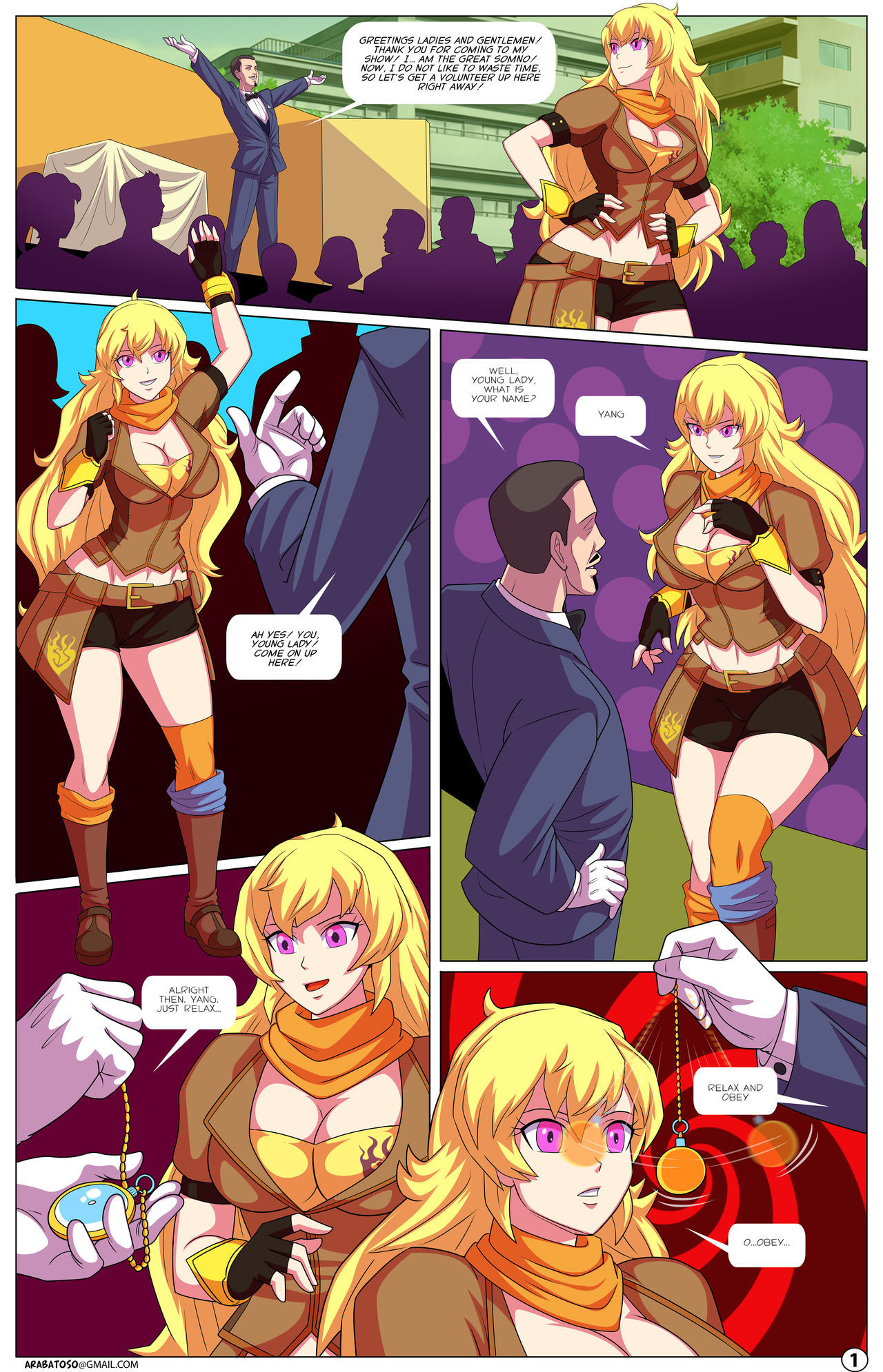 Arabatos - RWBY Universe H - Anal Sex Page 1 - Free Porn Comics