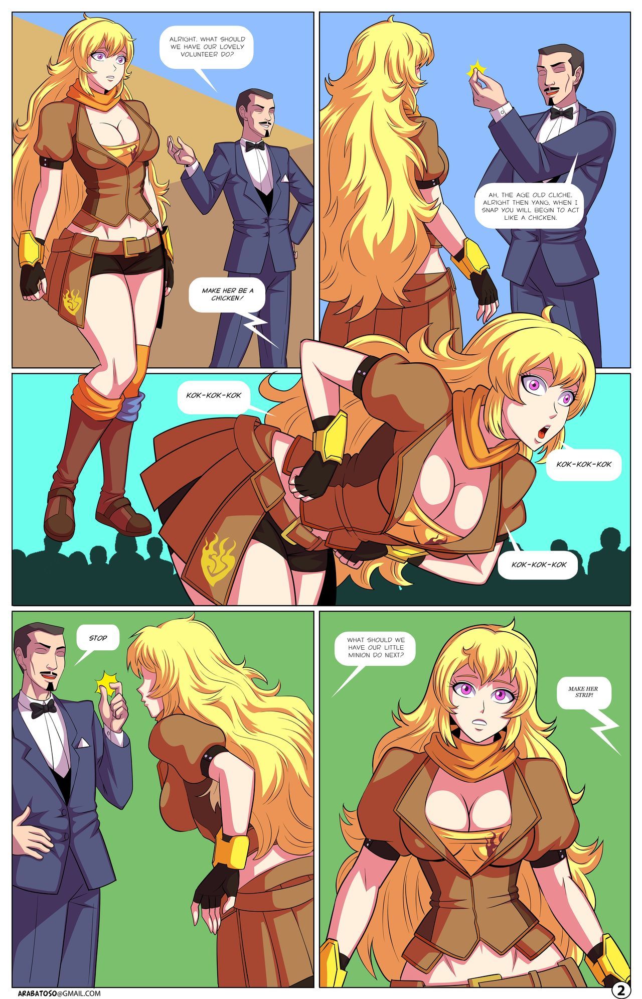 Arabatos - RWBY Universe H - Anal Sex Page 2 - Free Porn Comics