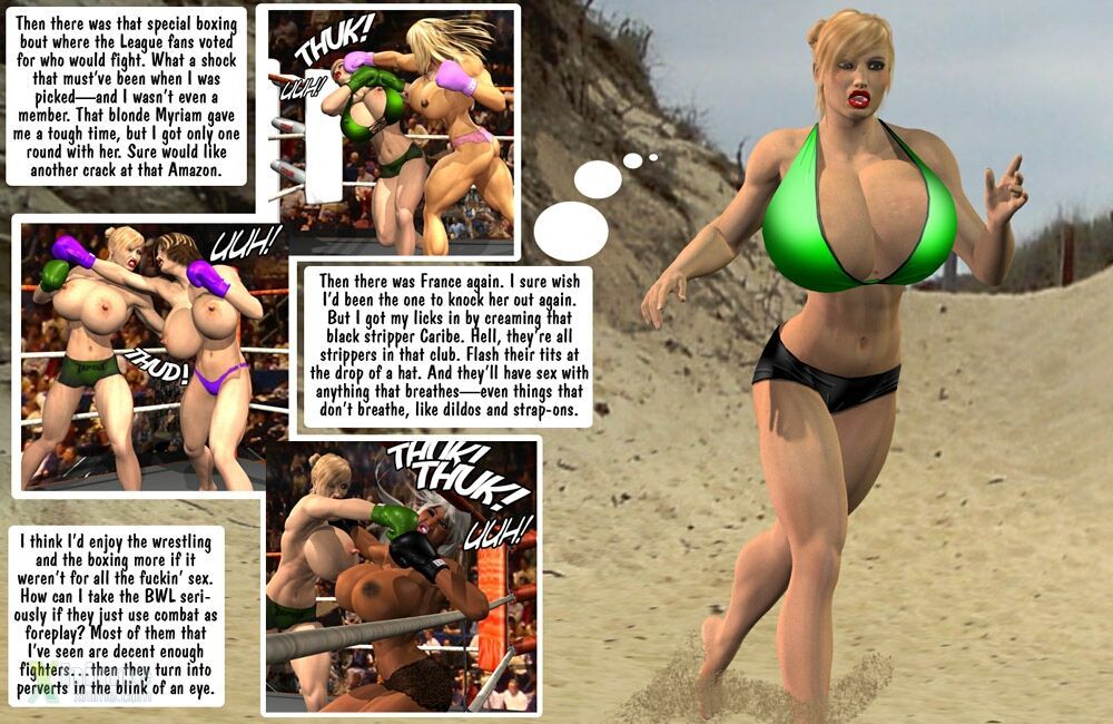 [Entropy] Megan & Denise-Catfight at the Beach page 3