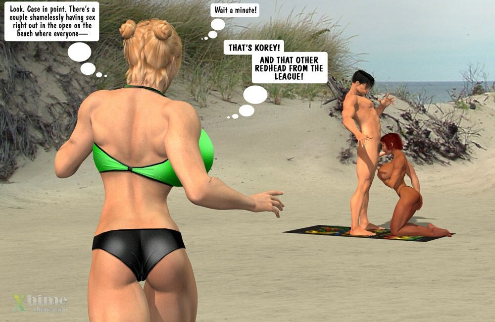 [Entropy] Megan & Denise-Catfight at the Beach page 5