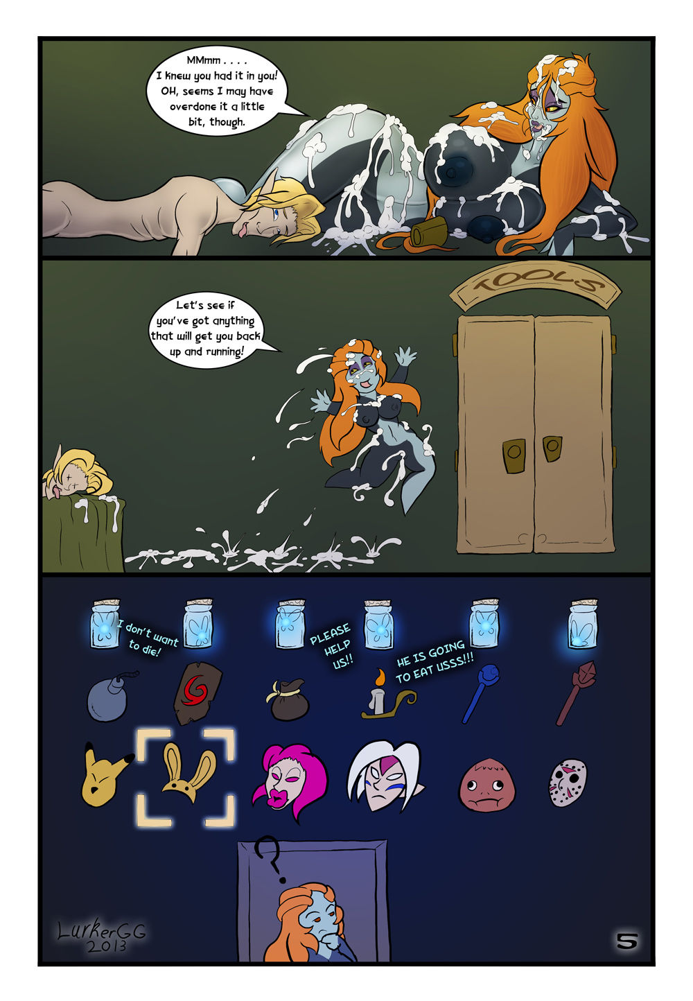 Mask Madness (The Legend of Zelda-Twilight Princess) page 5