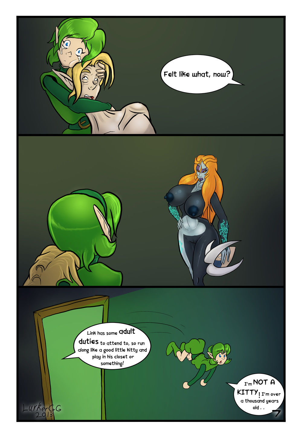 Mask Madness (The Legend of Zelda-Twilight Princess) page 7