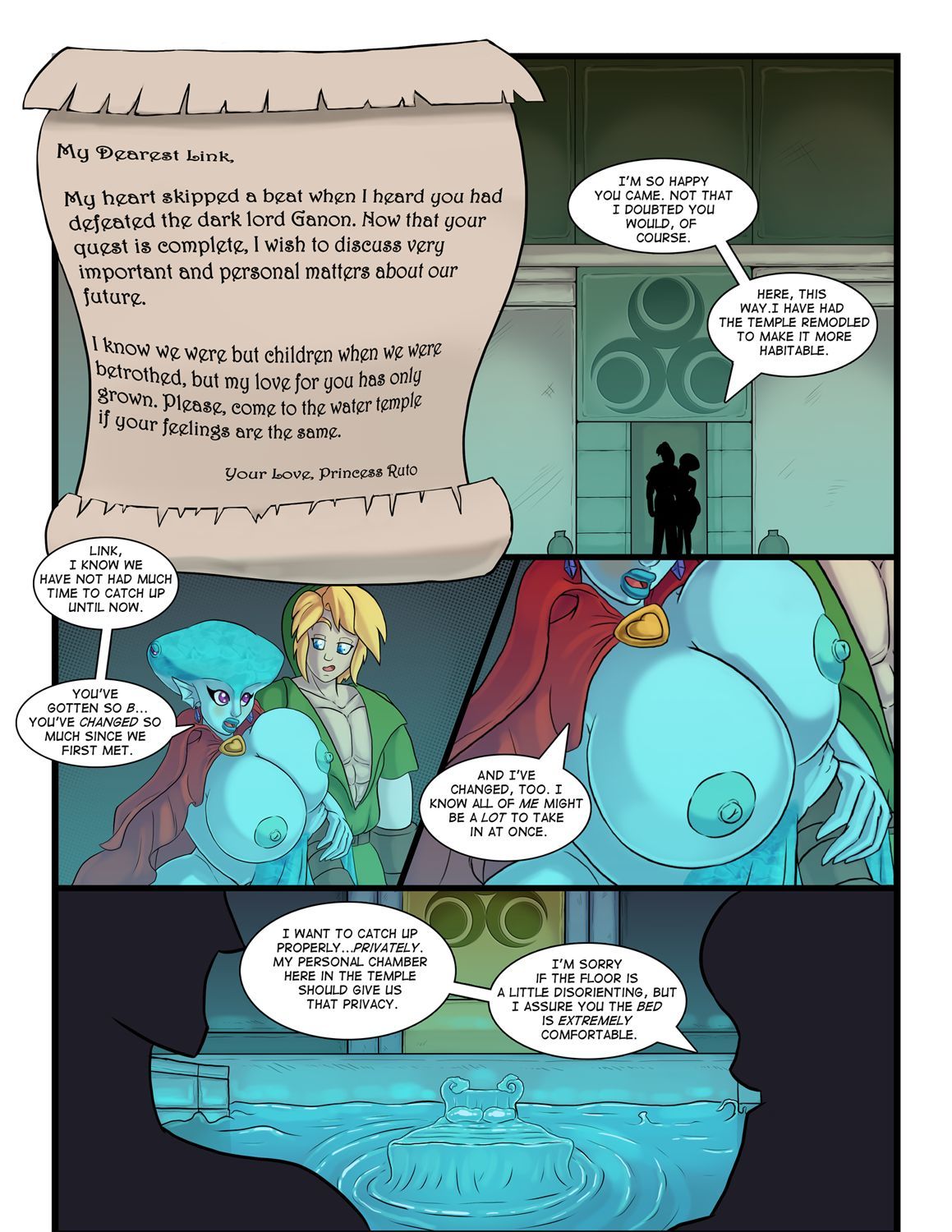 Alternate Destinies 3 Ruto - Zelda by LurkerGG page 5