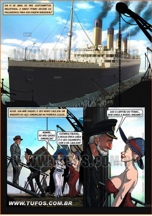 Tufos, Titanic - Hollywood em Quadrinhos page 2