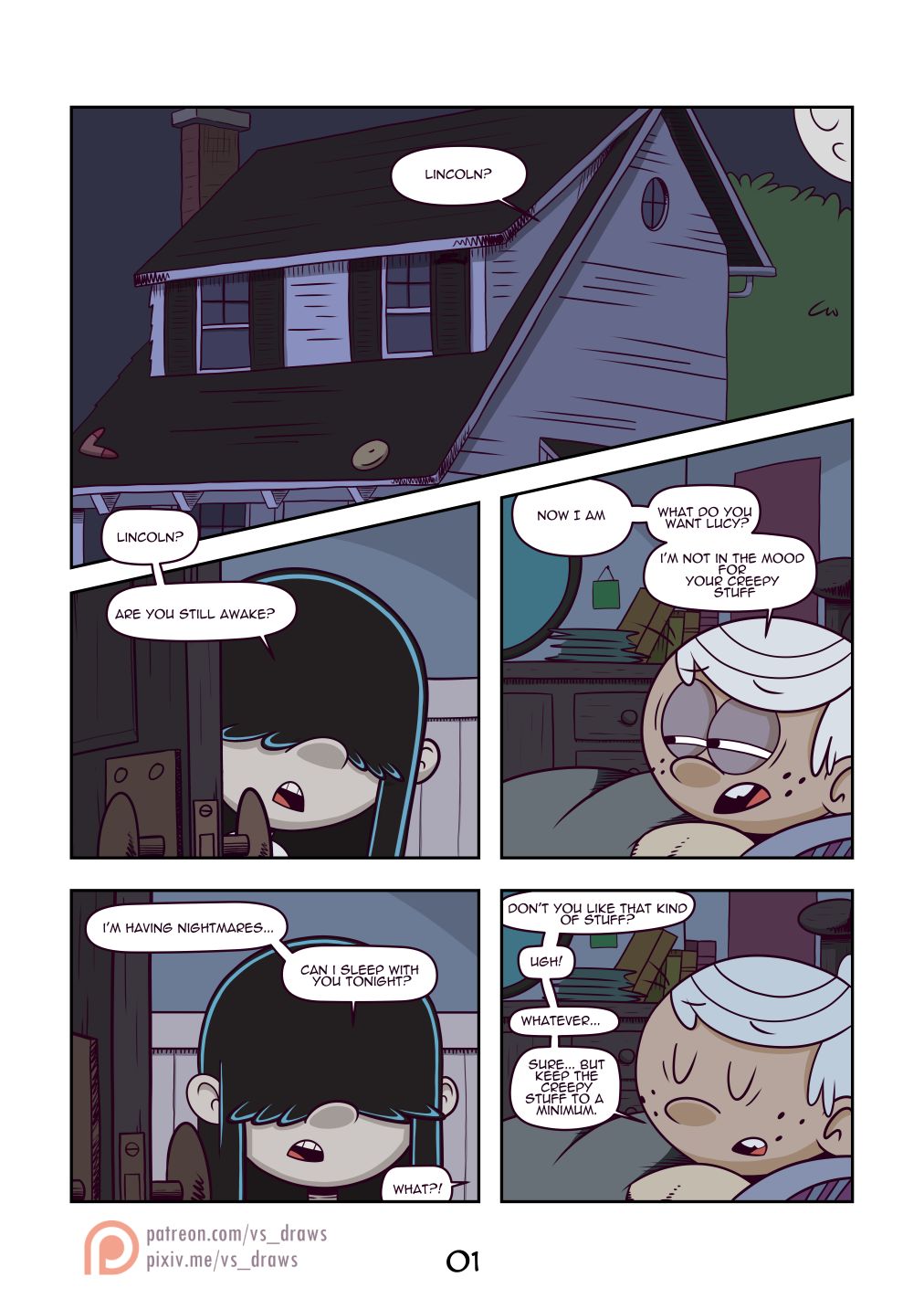 [VS Draws] The Loud House Cartoon page 1