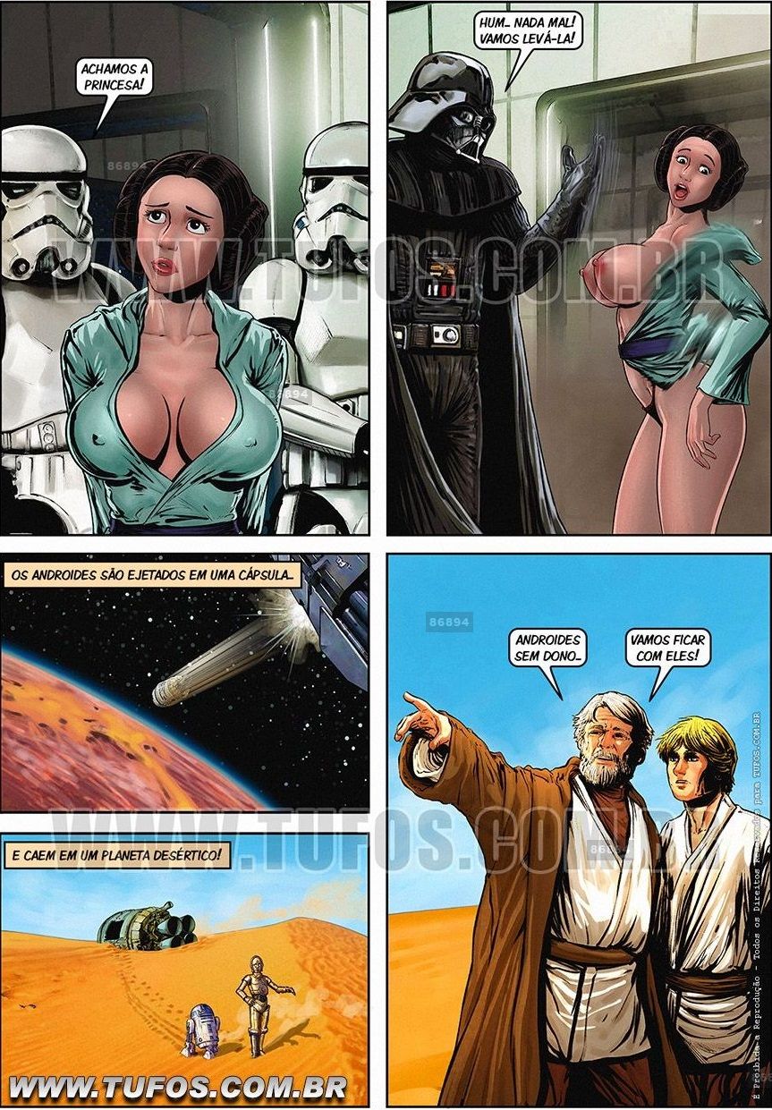Tufos - Hollywood em Quadrinhos 3 - Star Wars page 5