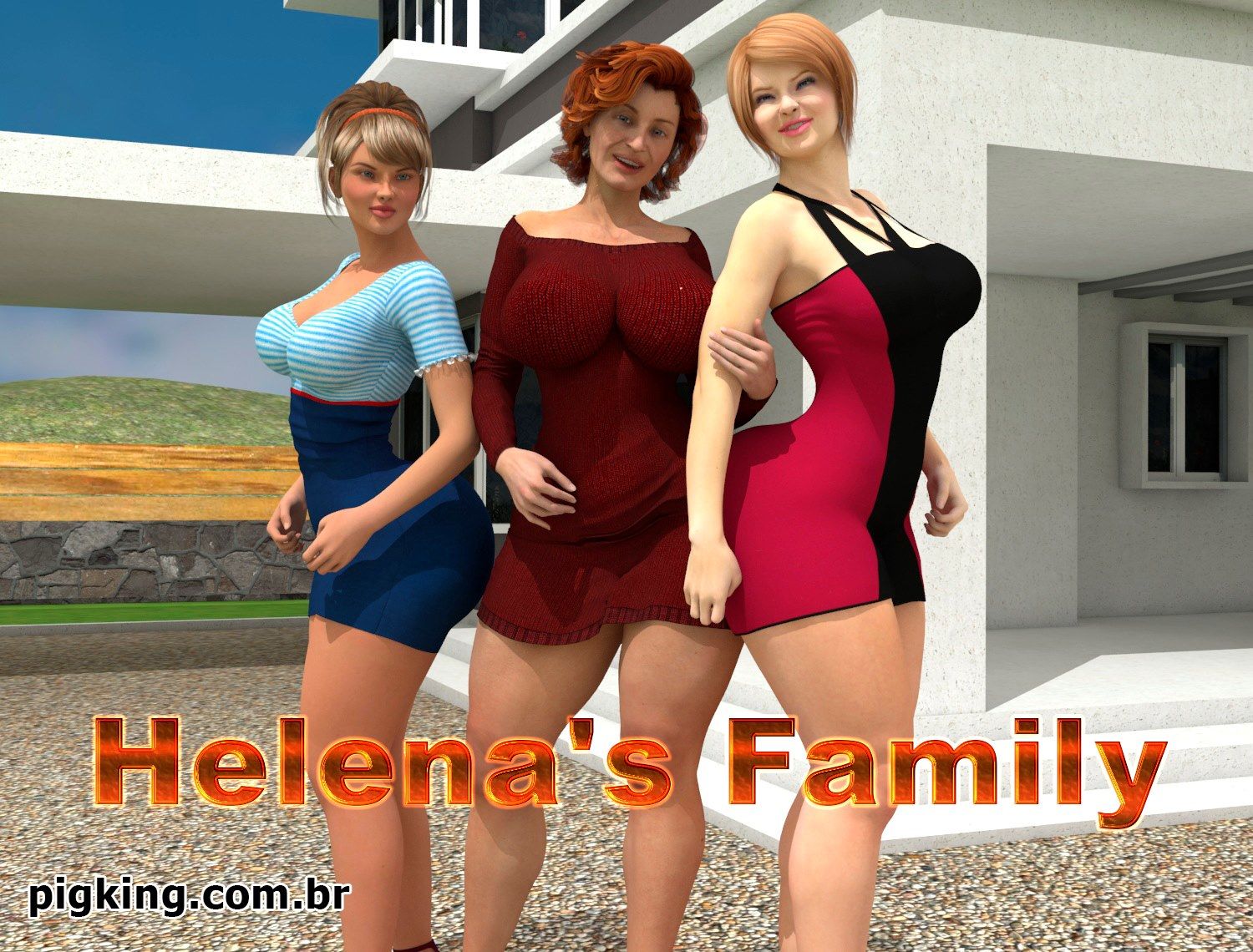 Helena's Family - Pig King, 3D Incest page 1