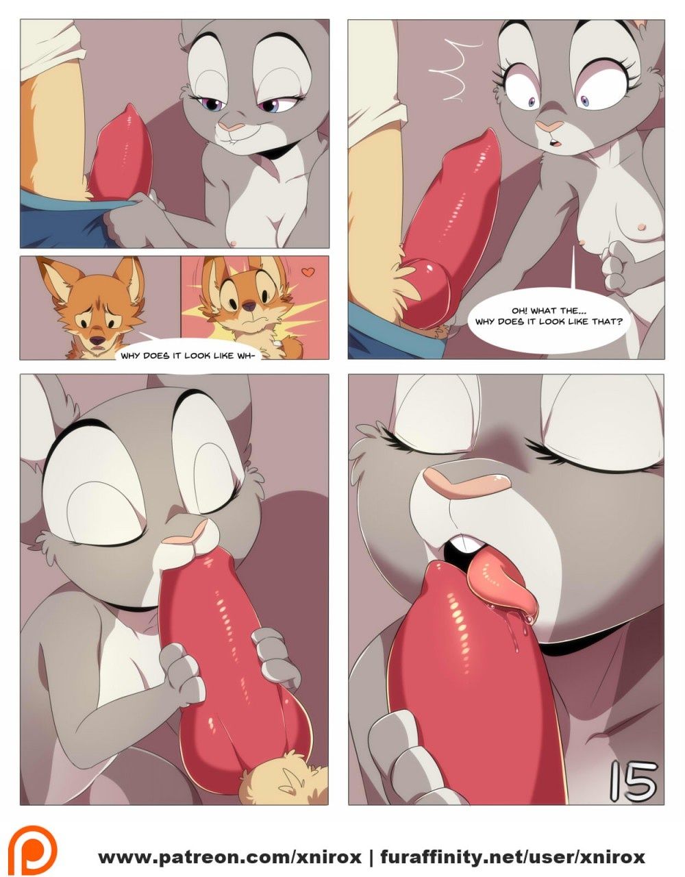 [Xnirox] Zootopia - Twitterpated, Furry Cartoon page 15