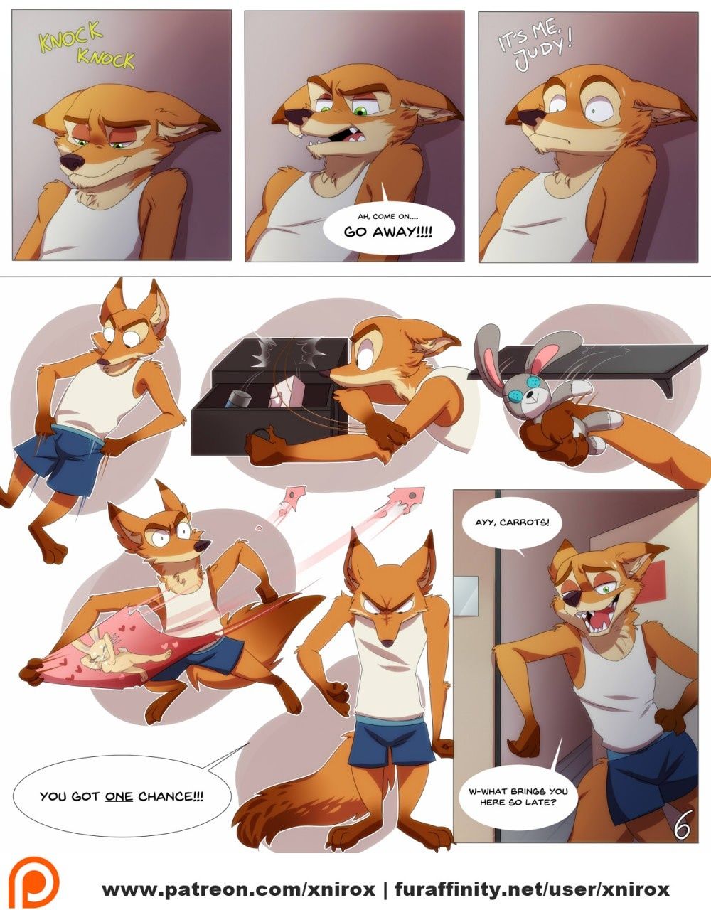 [Xnirox] Zootopia - Twitterpated, Furry Cartoon page 6