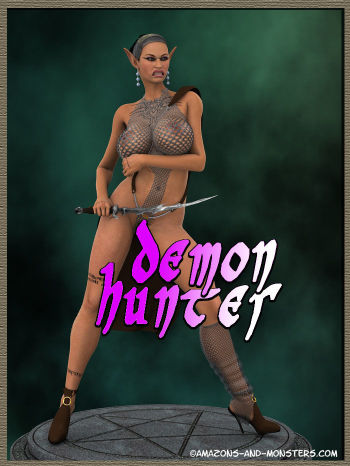 Demon Hunter - [Amazons - Monsters] - 3D cover