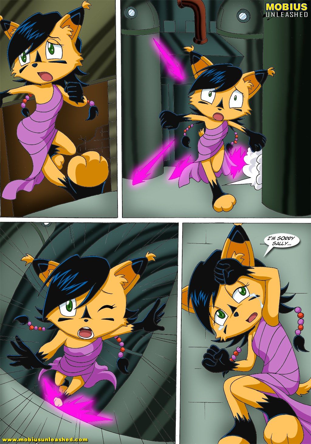 [Mobius Unleashed] Caught By The Tail - Palcomix page 4